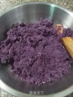 Make The potato moon cake step 1
