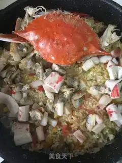 Make Spanish seafood step 8