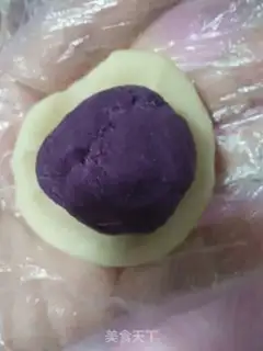 Make The potato moon cake step 10