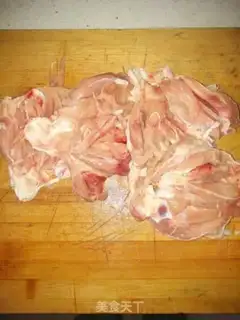Make Chicken leg of mushrooms step 1