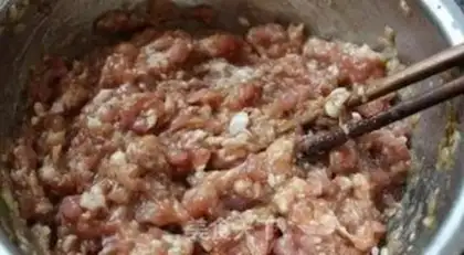 Make Sour pork dumplings step 0