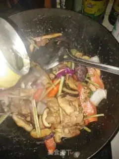 Make Chicken leg of mushrooms step 12