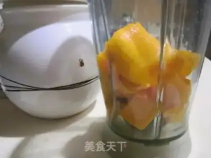 Make Sugar-free mangly yogurt step 2