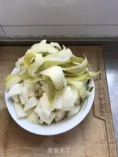 Make Old Beijing pear soup step 2