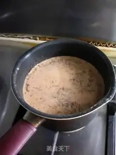 Make Home-based caramel port tea step 6