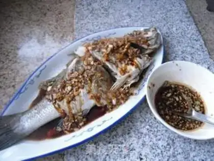 Make Garlic bass step 12