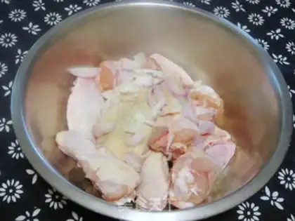 Make Chicken wings step 1