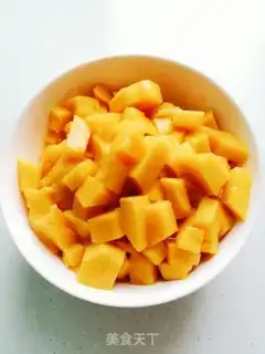 Make Mango lasagna cake step 4