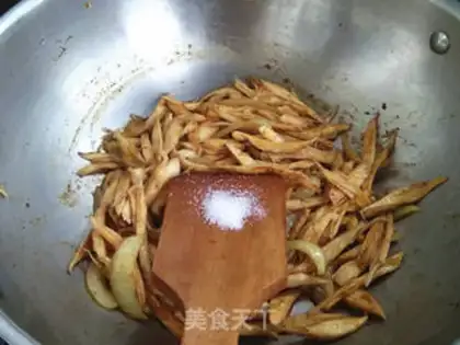 Make Curry almonds step 6
