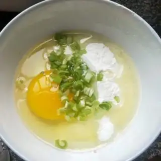 Make Egg pasta step 1