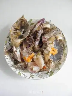 Make Crab congee step 2