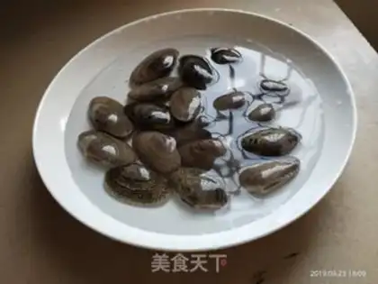 Make Seafood congee step 1