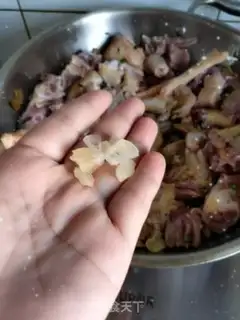 Make Chicken stew mushrooms step 3
