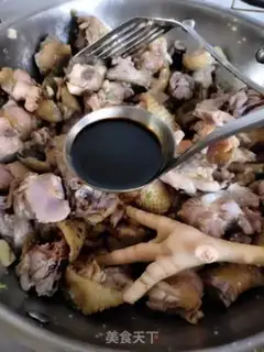 Make Chicken stew mushrooms step 4