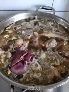 Make Chicken stew mushrooms step 6