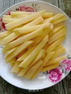 Make French fries step 1