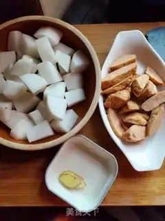 Make Fish tofu radish step 1