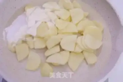 Make They used to make potato chips step 3