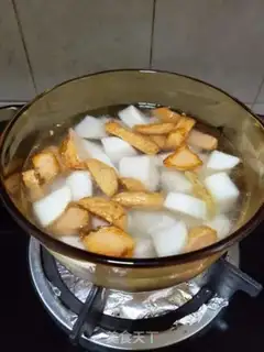 Make Fish tofu radish step 6
