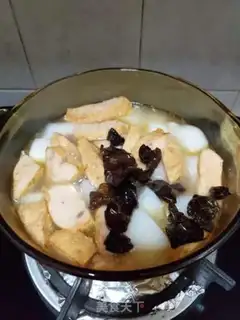 Make Fish tofu radish step 7