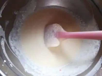 Make Monkey mango cake step 1