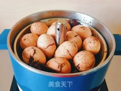 Make Five spicy tea eggs step 14