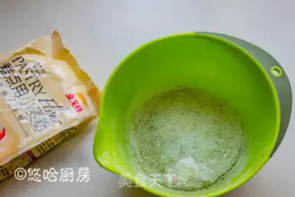 Make White Jade crystal cake step 2