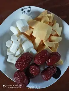 Make Potato meds, date soup step 1