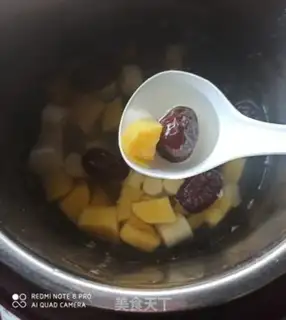 Make Potato meds, date soup step 4