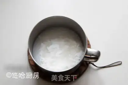 Make White Jade crystal cake step 11