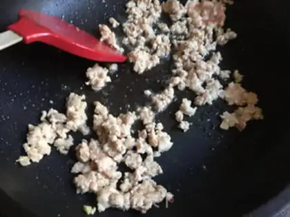 Make Porcelain meatloaf with bitter melons step 7