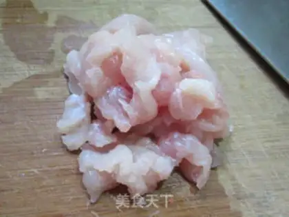 Make Chicken breast fried Dutch beans step 1