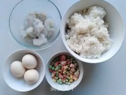 Make Shrimp rice step 0