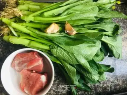Make Skinny meat to cover the heart step 0