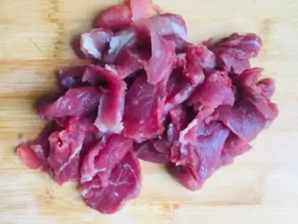 Make Skinny meat to cover the heart step 2