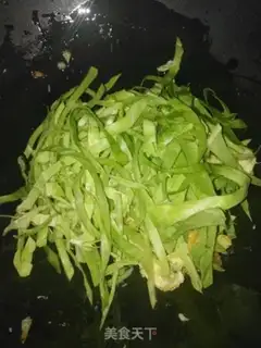 Make Eggs and blue rice step 3