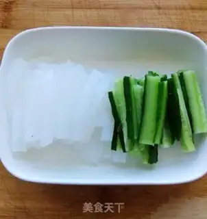 Make cucumber powder step 1