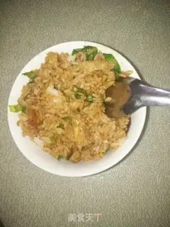 Make Eggs and blue rice step 10