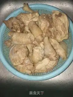 Make Yellow chicken step 2