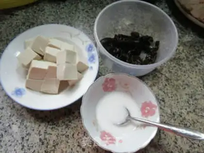 Make Blackwood. Tofu step 0