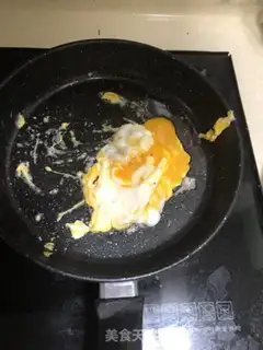 Make Beef apricot corn tossed eggs step 0