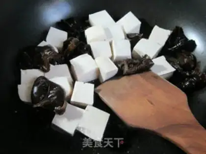 Make Blackwood. Tofu step 1