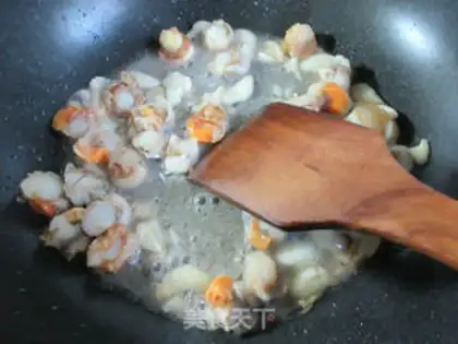 Make Scallops tofu step 3