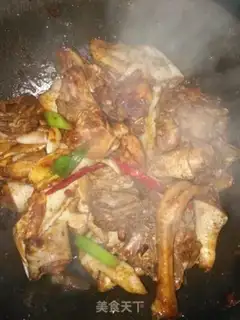 Make Yellow chicken step 8