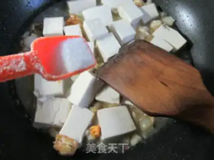 Make Scallops tofu step 6