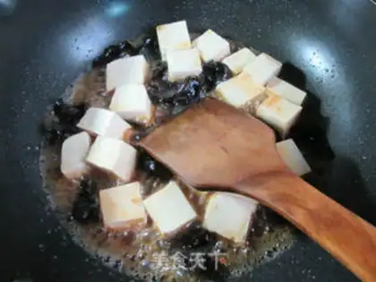 Make Blackwood. Tofu step 6