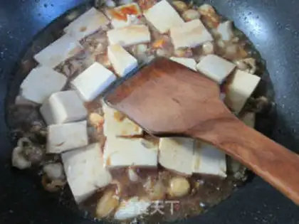Make Scallops tofu step 9