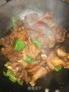 Make Yellow chicken step 11