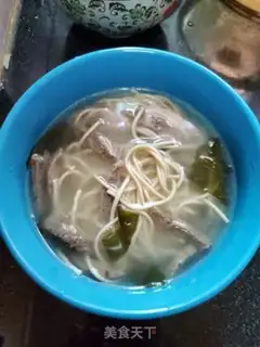 Make Clear oatmeal noodles step 5