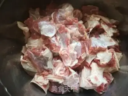 Make Red beef step 1